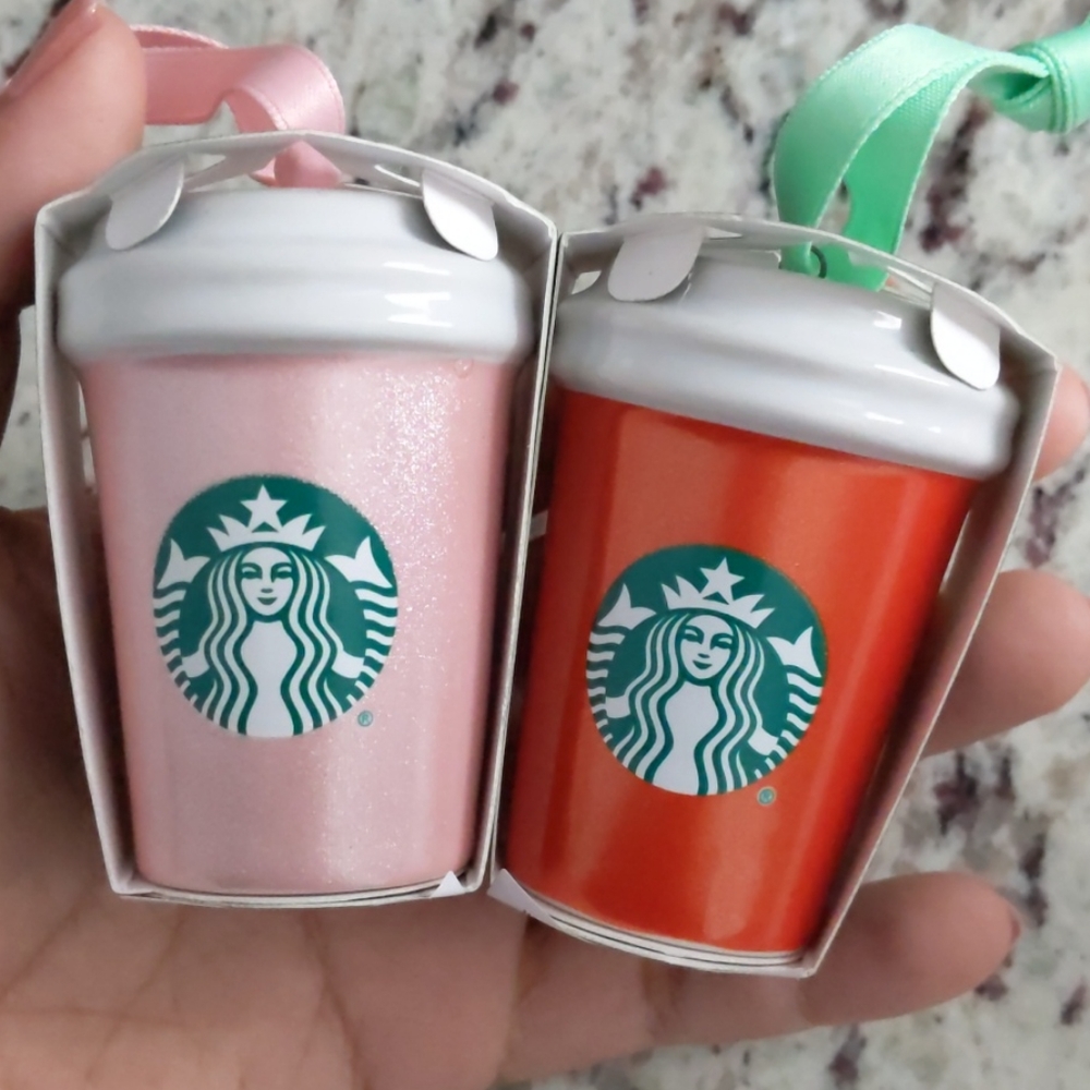 Christmas 2020 Starbucks Ornaments